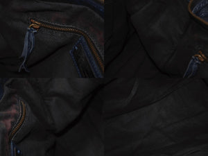 BALENCIAGA バレンシアガ The City ザ シティ 2WAY ハンドバッグ ネイビー 紺色 115748 レザー ショルダー 鞄 良品 中古 4b003728