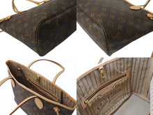 Load image into Gallery viewer, LOUIS VUITTON ルイヴィトン トートバッグ ネヴァーフルPM モノグラム M40155 ブラウン モノグラムキャンバス レザー ゴールド金具 美品 中古 4b003733