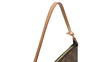 極美品 LOUIS VUITTON ルイヴィトン ポシェット アクセソワール アクセサリーポーチ M51980 モノグラム PVC レザー 中古 4b003738