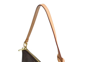 極美品 LOUIS VUITTON ルイヴィトン ポシェット アクセソワール アクセサリーポーチ M51980 モノグラム PVC レザー 中古 4b003738