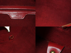 LOUIS VUITTON ルイヴィトン スフロ ハンドバッグ M52227 エピ レザーレッド ゴールド金具 美品 中古 4b003744