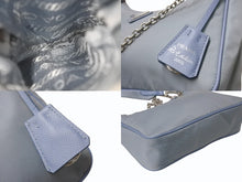 Load image into Gallery viewer, PRADA プラダ Re-Edition 2005 ショルダーバッグ 1BH204 2WAY Re-Nylon リナイロン ライトブルー トライアングルロゴ 美品 中古 4b003753