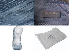 Load image into Gallery viewer, PRADA プラダ Re-Edition 2005 ショルダーバッグ 1BH204 2WAY Re-Nylon リナイロン ライトブルー トライアングルロゴ 美品 中古 4b003753