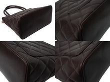 Load image into Gallery viewer, CHANEL シャネル 復刻トートバッグ ハンドバッグ 11番台 キャビアスキン ボルドー ココマーク ロゴ 鞄 シルバー金具 美品 中古 4b003755