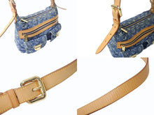 Load image into Gallery viewer, LOUIS VUITTON ルイヴィトン モノグラムデニム バギーPM ショルダーバッグ ワンショルダー M95049 インディゴブルー 美品 中古 4b003757