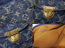 Load image into Gallery viewer, LOUIS VUITTON ルイヴィトン モノグラムデニム バギーPM ショルダーバッグ ワンショルダー M95049 インディゴブルー 美品 中古 4b003757