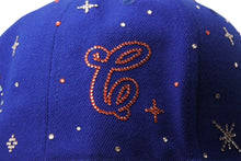 Load image into Gallery viewer, 新品未使用 Couture クチュール Universe Mets ジュエルキャップ 1ct ラボグロウンダイヤモンド スワロフスキー ブルー サイズ7 3/4 中古 4b003763