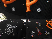 Load image into Gallery viewer, 新品未使用 Couture クチュール Icon Tokyo Giants ジュエルキャップ 1ct ラボグロウンダイヤモンド スワロフスキー ブラック 中古 4b003770