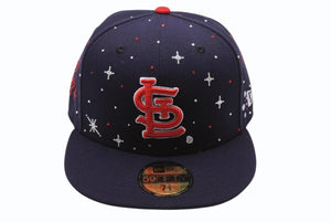新品未使用 Couture クチュール UNIVERSEⅡ St.Louis Cardinals ジュエルキャップ 1ct ラボグロウンダイヤモンド スワロフスキー ネイビー 中古 4b003765