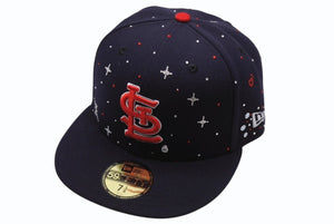 新品未使用 Couture クチュール UNIVERSEⅡ St.Louis Cardinals ジュエルキャップ 1ct ラボグロウンダイヤモンド スワロフスキー ネイビー 中古 4b003765