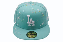 画像をギャラリービューアに読み込む, 新品未使用 Couture クチュール SUMMER DROP 1 FANCY Los Angeles Dodgers ジュエルキャップ スワロフスキー ミント サイズ7 3/8 中古 4b003766