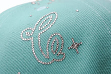 画像をギャラリービューアに読み込む, 新品未使用 Couture クチュール SUMMER DROP 1 FANCY Los Angeles Dodgers ジュエルキャップ スワロフスキー ミント サイズ7 3/8 中古 4b003766