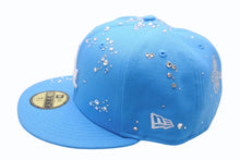 Load image into Gallery viewer, 新品未使用 Couture クチュール SUMMER DROP 1 FANCY Los Angeles Dodgers ジュエルキャップ スワロフスキー アクア サイズ7 3/8 中古 4b003767
