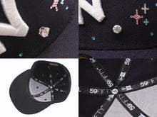 Load image into Gallery viewer, 新品未使用 Couture クチュール Casanova Icon Exclusive ジュエルキャップ 1ct ラボグロウンダイヤモンド スワロフスキー ネイビー 中古 4b003769