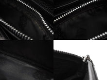 画像をギャラリービューアに読み込む, CHROME HEARTS クロムハーツ REC ZIP 3クロス ラウンドジップ レザーウォレット 長財布 ブラック シルバー 美品 中古 4b003775 