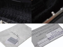 画像をギャラリービューアに読み込む, 極美品 Christian Dior クリスチャンディオール ボンテージ クラッチバッグ 03BM-0063 ブラック ガリアーノ期 シルバー金具 中古 4b003778