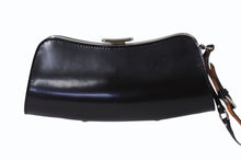 画像をギャラリービューアに読み込む, 極美品 Christian Dior クリスチャンディオール ボンテージ クラッチバッグ 03BM-0063 ブラック ガリアーノ期 シルバー金具 中古 4b003778