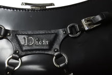 画像をギャラリービューアに読み込む, 極美品 Christian Dior クリスチャンディオール ボンテージ クラッチバッグ 03BM-0063 ブラック ガリアーノ期 シルバー金具 中古 4b003778