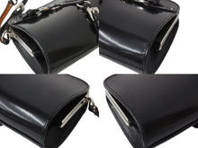 画像をギャラリービューアに読み込む, 極美品 Christian Dior クリスチャンディオール ボンテージ クラッチバッグ 03BM-0063 ブラック ガリアーノ期 シルバー金具 中古 4b003778