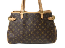 Load image into Gallery viewer, LOUIS VUITTON ルイヴィトン バティニョール オリゾンタル トートバッグ M51154 モノグラム PVC レザー ブラウン 美品 中古 4b003779