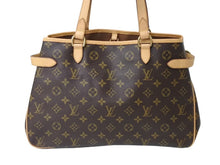 Load image into Gallery viewer, LOUIS VUITTON ルイヴィトン バティニョール オリゾンタル トートバッグ M51154 モノグラム PVC レザー ブラウン 美品 中古 4b003779