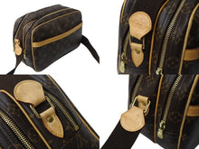 Load image into Gallery viewer, LOUIS VUITTON ルイヴィトン リポーターPM ショルダーバッグ M45254 PVC ヌメ革 ブラウン ゴールド金具 美品 中古 4b003780