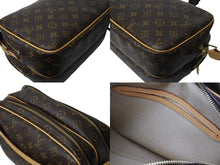 Load image into Gallery viewer, LOUIS VUITTON ルイヴィトン リポーターPM ショルダーバッグ M45254 PVC ヌメ革 ブラウン ゴールド金具 美品 中古 4b003780