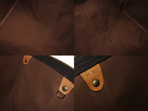LOUIS VUITTON ルイヴィトン キーポル55 ボストンバッグ M41424 モノグラム PVC レザー ブラウン 美品 中古 4b003781