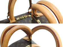 Load image into Gallery viewer, LOUIS VUITTON ルイヴィトン キーポル55 ボストンバッグ M41424 モノグラム PVC レザー ブラウン 美品 中古 4b003781