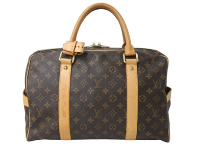 LOUIS VUITTON ルイヴィトン ハンドバッグ キャリーオール モノグラム M40074 ブラウン 美品 中古 4b003782