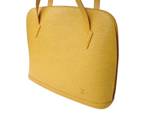 LOUIS VUITTON ルイヴィトン リュサック トートバッグ ショルダーバッグ エピレザー M52289 ゴールド金具 美品 中古 4b003784