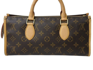 LOUIS VUITTON ルイヴィトン モノグラム ポパンクール ハンドバッグ M40009 ロゴ モノグラムキャンバス ブラウン美品 中古4b003789