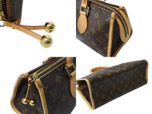 Load image into Gallery viewer, LOUIS VUITTON ルイヴィトン モノグラム ポパンクール ハンドバッグ M40009 ロゴ モノグラムキャンバス ブラウン美品 中古4b003789