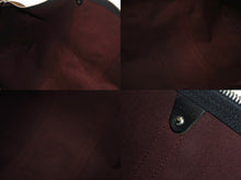 Load image into Gallery viewer, 極美品 LOUIS VUITTON ルイヴィトン キーポルバンドリエール55 ボストンバッグ M56714 モノグラムマカサー ブラック 中古 4b003790