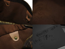 Load image into Gallery viewer, LOUIS VUITTON ルイヴィトン スピーディー25 ハンドバック M41528 モノグラム PVC レザー ブラウン ゴールド金具 美品 中古 4b003793