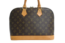 Load image into Gallery viewer, LOUIS VUITTON ルイ ヴィトン アルマPM ハンドバッグ M51130 モノグラム PVC ブラウン ゴールド金具 美品 中古 4b003796