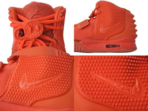 NIKE YEEZY2 ナイキ エアイージー2 ハイカットスニーカー RED OCTOBER レッドオクトーバー 508214-660 レッド サイズUS6.5 美品 中古 4b003821