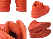 Load image into Gallery viewer, NIKE YEEZY2 ナイキ エアイージー2 ハイカットスニーカー RED OCTOBER レッドオクトーバー 508214-660 レッド サイズUS6.5 美品 中古 4b003821