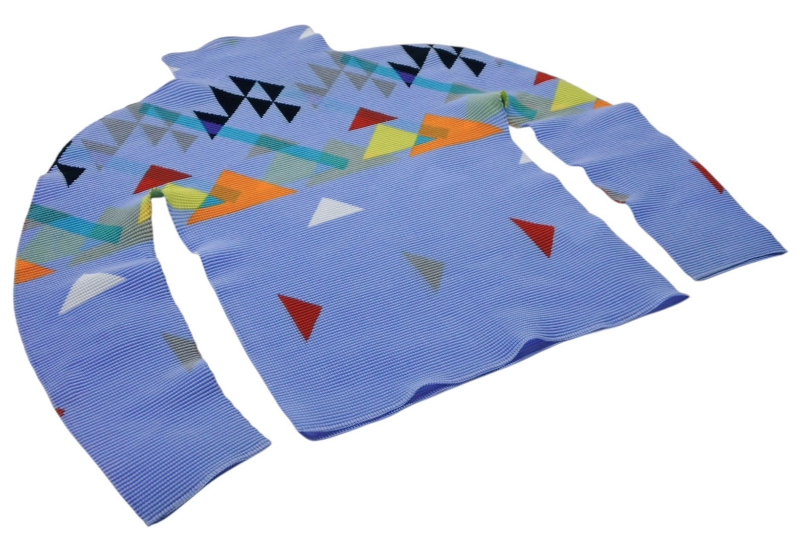 me ISSEY MIYAKE★ミー イッセイミヤケ ハイネック プリーツ　総柄 me ISSEY MIYAKE ミーイッセイミヤケ ハイネック ワッフル