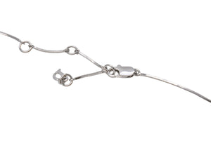 極美品 Christian Dior クリスチャンディオール diorロゴ CD ピンクトロッタープレート ネックレス メタル ピンク シルバー 中古 4b003826