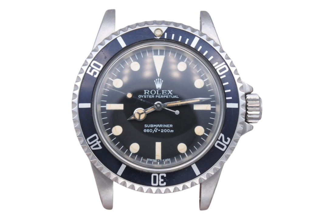 ROLEX ロレックス Submariner サブマリーナー ノンデイト 5513 MK3 ロリポップ SS 自動巻き 6243449 1970年代後半 美品 中古 4b003833