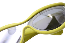 Load image into Gallery viewer, BOTTEGAVENETA ボッテガヴェネタ ラバーフレーム サングラス SV1211S サイズ56□19-135 XL ライムグリーン シルバー 美品 中古 4b003846