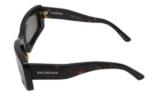 Load image into Gallery viewer, BALENCIAGA バレンシアガ レクタングル サングラス BB0286S サイズ69□18-140 XL べっ甲カラー ブラウン 美品 中古 4b003847