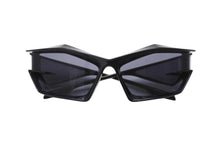 Load image into Gallery viewer, Givenchy ジバンシー GIV CUT シールドサングラス アイウェア GV40049U サイズ69□17 140 ブラック 美品 中古 4b003849
