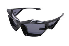 Load image into Gallery viewer, Givenchy ジバンシー GIV CUT シールドサングラス アイウェア GV40049U サイズ69□17 140 ブラック 美品 中古 4b003849