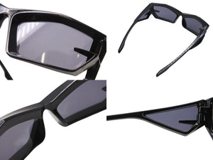 Givenchy ジバンシー GIV CUT シールドサングラス アイウェア GV40049U サイズ69□17 140 ブラック 美品 中古 4b003849