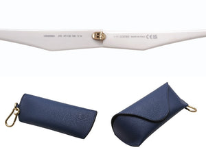 LOEWE ロエベ サングラス フラワーシェイプ PAULA's IBIZA LW40088U インジェクションナイロン イタリア製 ホワイト 美品 中古 4b003851