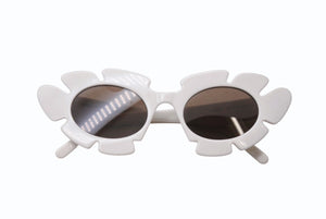 LOEWE ロエベ サングラス フラワーシェイプ PAULA's IBIZA LW40088U インジェクションナイロン イタリア製 ホワイト 美品 中古 4b003851
