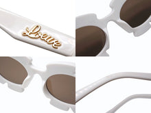 Load image into Gallery viewer, LOEWE ロエベ サングラス フラワーシェイプ PAULA&#39;s IBIZA LW40088U インジェクションナイロン イタリア製 ホワイト 美品 中古 4b003851