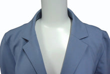 Load image into Gallery viewer, JACQUEMUS ジャックムス テーラードジャケット レディース サイズ38 ライトブルー ルーマニア製 変形シルエット 美品 中古 4b003860